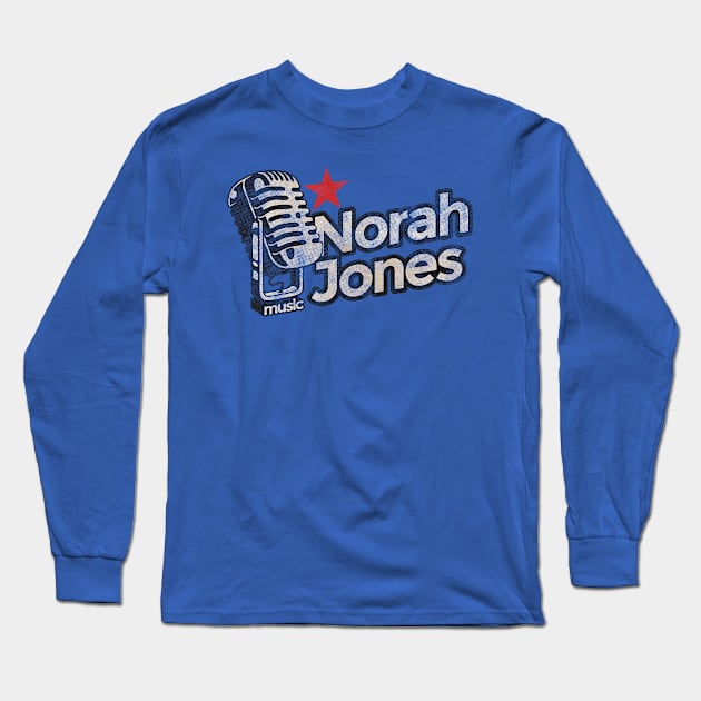 Norah Jones Vintage Long Sleeve T-Shirt by G-THE BOX